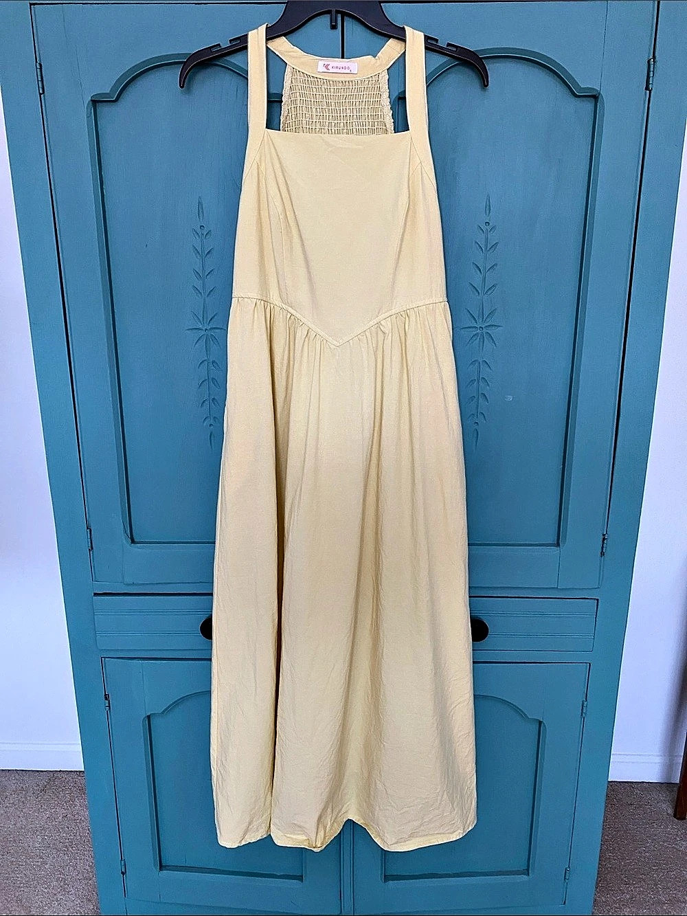 Yellow Maxi Dress Like New